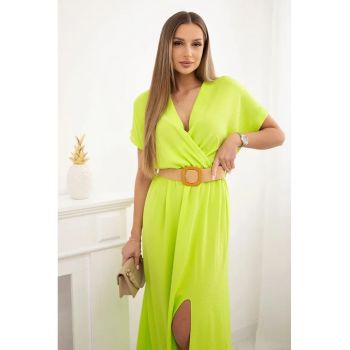 Rochie cu o curea in talie -