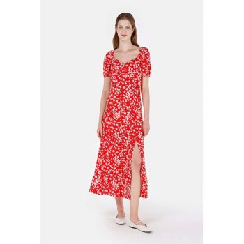 Rochie De Dama Rosu Regular Fit CL1068982