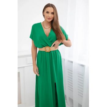 Rochie lunga cu o curea -