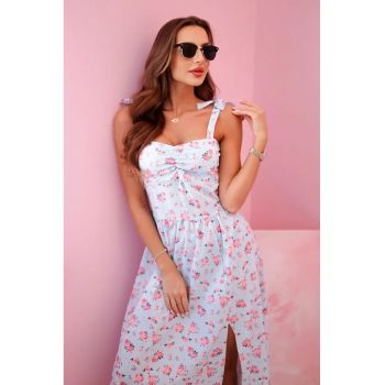 Rochie midi cu imprimeu floral -