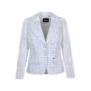Sacou cambrat din tweed