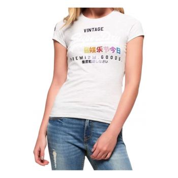 Tricou cu aplicatii din strasuri -