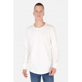 Tricou Cu Maneca Lunga De Barbati Alb Regular Fit Cl1065872 8683197800794