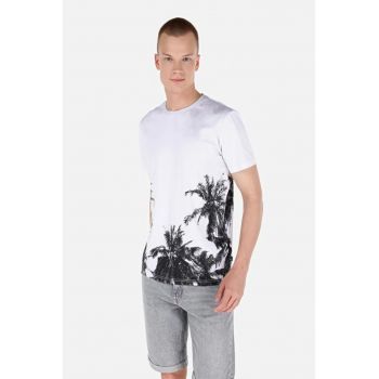 Tricou Cu Maneca Scurta De Barbati Multicolor Regular Fit CL1067795
