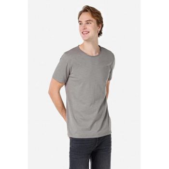 Tricou Cu Maneca Scurta De Barbati Verde Regular Fit Cl1058580 8684112102801