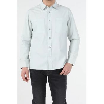 Camasa Cu Maneca Lunga De Barbati Denim Oversize Fit CL1054777 8682240764434