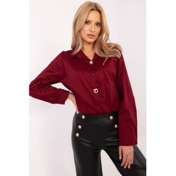 Camasa-DHJ-KS-20132.04P-burgundy MARI UNICA -