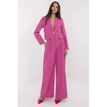 Costum dama  roz - poliester