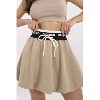 Fusta  bej - One Size - poliester