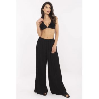 Pantaloni dama -  poliester - one size - negru