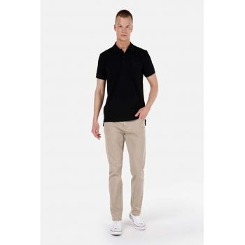 Pantaloni De Barbati Bej Straight Fit Cl1067468