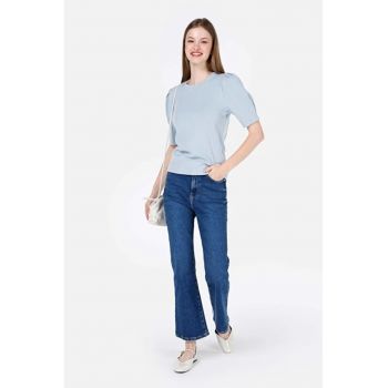 Pantaloni De Dama Albastru Regular Fit 771 EMERY CL1068715
