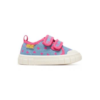 Pantofi fete  305202000 - Textil - Albastru
