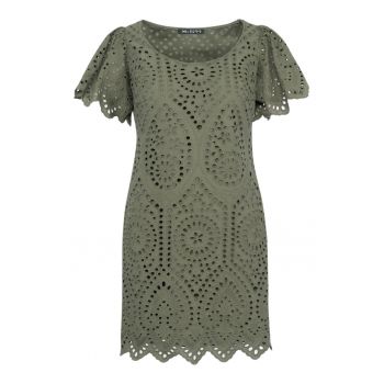 Rochie mini cu broderie englezeasca