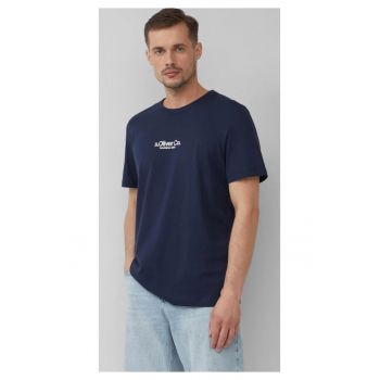 Tricou barbati cu imprimeu cu logo - din bumbac - Regular fit