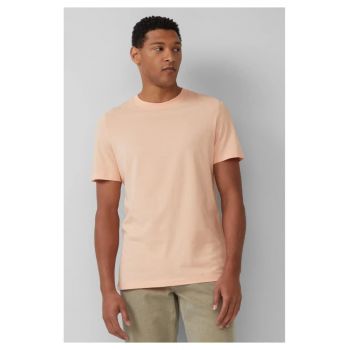 Tricou barbati din bumbac - Regular Fit - decolteu la baza gatului