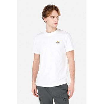 Tricou Cu Maneca Scurta De Barbati Alb Regular Fit CL1067624