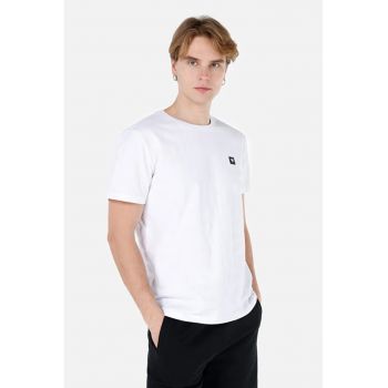 Tricou Cu Maneca Scurta De Barbati Alb Regular Fit CL1068857