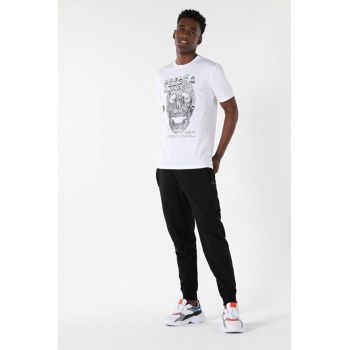 Tricou Cu Maneca Scurta De Barbati Alb Regular Fit8683197134448