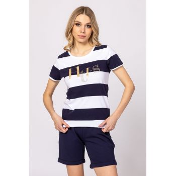 Tricou cu model in dungi Mirosa