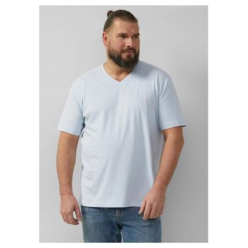 Big Sizes Tricou barbati big sizes cu decolteu in V - Regular fit