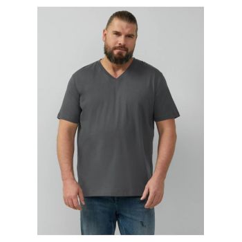Big Sizes Tricou barbati big sizes cu decolteu in V - Regular fit