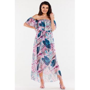Fusta Midi Print Elegant A512