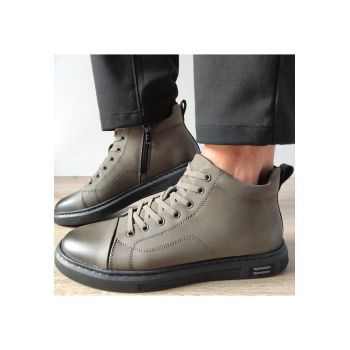 Ghete Casual Barbati  H6008 Grej - 41 - Grej