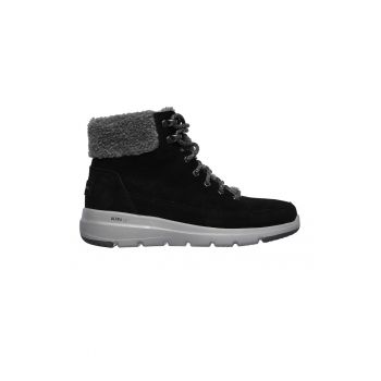 Ghete de piele intoarsa cu garnitura de blana shearling sintetica Glacial Ultra
