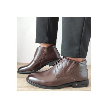 Ghete Elegante Barbati  H788-025 Maro Coffee - 40 - Maro Coffee
