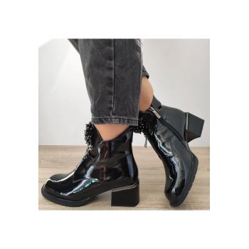 Ghete Elegante Dama  K031-868A - Negru Lac