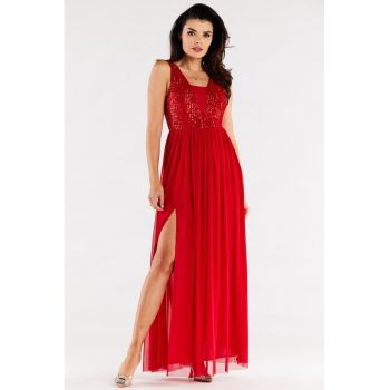Lunga Rochie Fara maneca A486