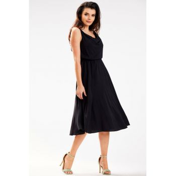 Midi Rochie Fara maneca - Viscoza A579