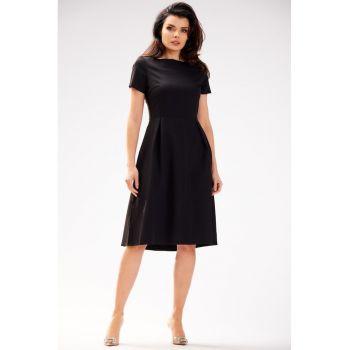 Midi Rochie Maneca scurta - Elegant A592