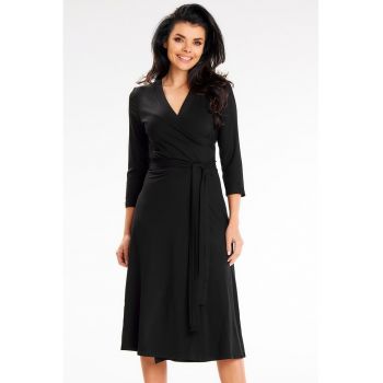 Midi Rochie Maneca trei sferturi A653