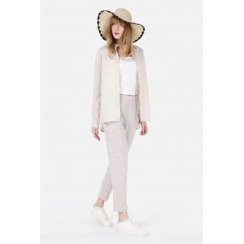 Pantaloni De Dama Bej Regular Fit Cl1068536