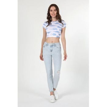 Pantaloni De Dama Denim Slim Fit 703 Carla Cl1059273