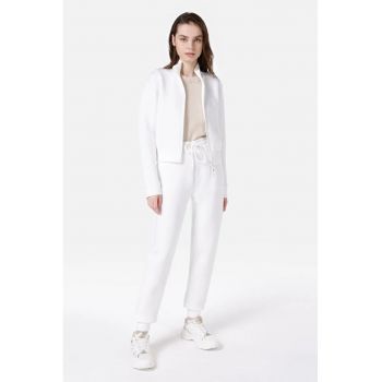 Pantaloni De Trening De Dama Alb Slim Fit Cl1067287