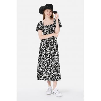 Rochie midi evazata