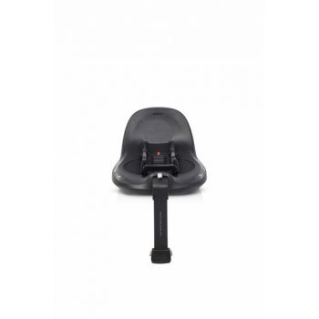 Set scoica auto si baza isofix rotativa EasyGo Buz Pro i-Size, omologat R129, cu tetiera reglabila in inaltime, copertina ajustabila, pentru copii intre 40-87 cm sau 0-13 kg, Greener