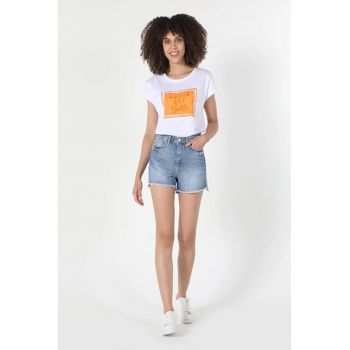 Short / Pantaloni Scurti De Dama Denim Slim Fit Cl1059386
