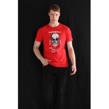 Tricou cu imprimeu grafic