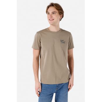 Tricou cu imprimeu pe partea din spate