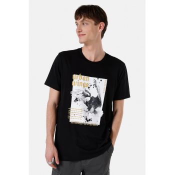 Tricou regular fit cu imprimeu