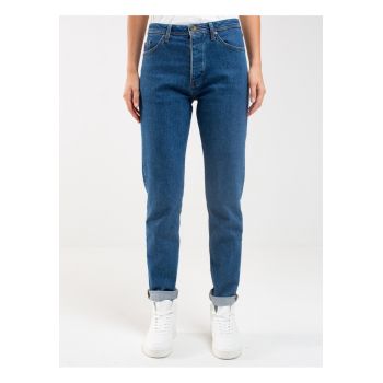 Blugi dama -  Authentic 500 - talie obisnuita - bleumarin - denim