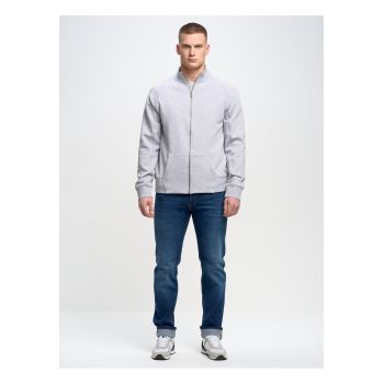 Bluza de trening cu fermuar zi buzunare