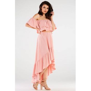 Bluza Fara maneca Decolteu pe umeri A424