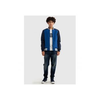 Jacheta varsity cu buzunare laterale Kinley
