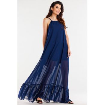 Lunga Rochie Fara maneca A516