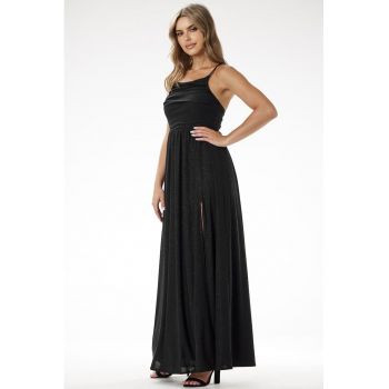 Lunga Rochie Fara maneca A696